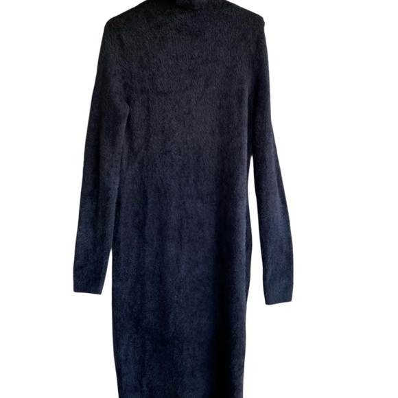 LPA REVOLVE  sweater dress    Black Mock Neck Long Sleeve Bodycon Dress - Picture 5 of 8
